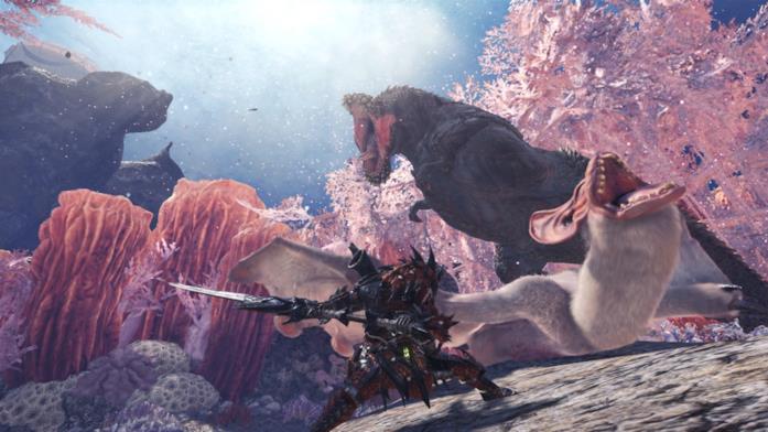 Monster Hunter sta per avere un nuovo episodio su Nintendo Switch? Un'immagine di gioco da Monster Hunter World
