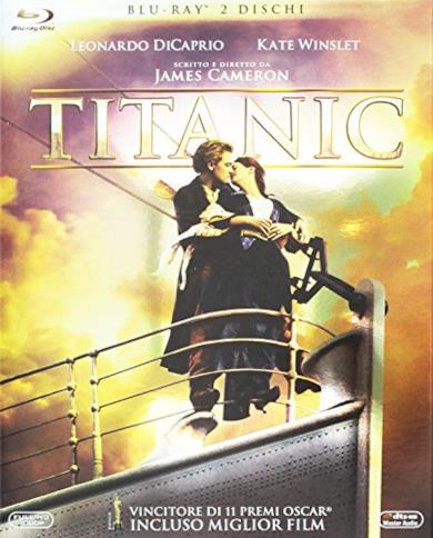Cofanetto Blu-ray di Titanic