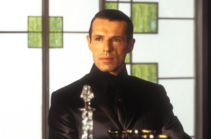Lambert Wilson in una scena del film Matrix Reloaded