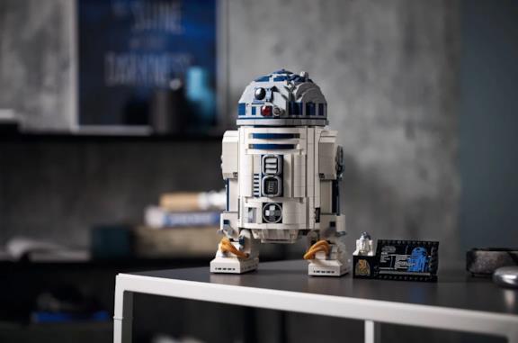 Una foto di R2-D2 in versione LEGO