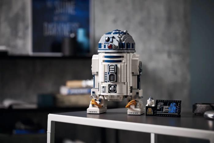 Una foto di R2-D2 in versione LEGO