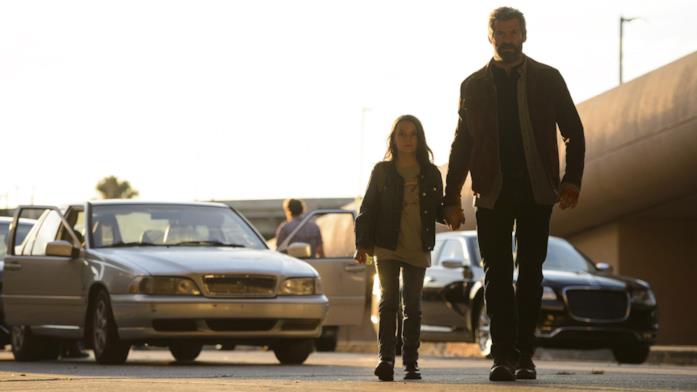 Wolverine e X-23,"padre" e "figlia" atipici Dafne Keen e Hugh Jackman in Logan