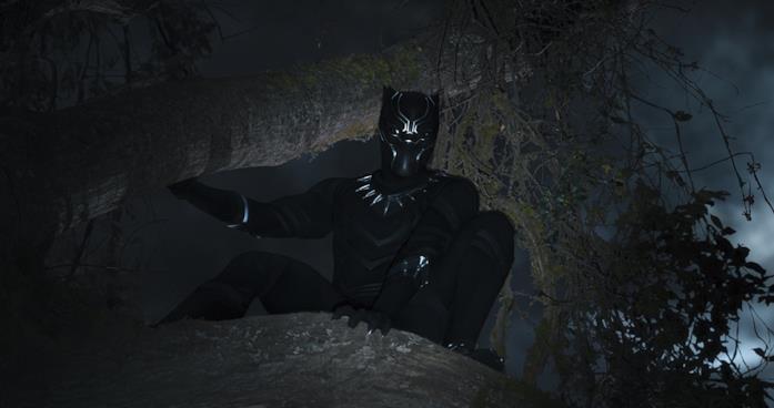 Black Panther, al cinema il nuovo film Marvel Black Panther in una scena del film