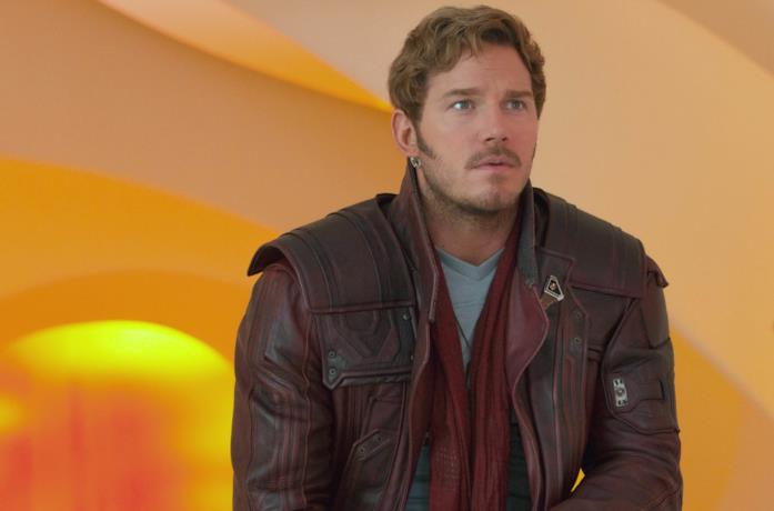 Chris Pratt è Star Lord in Guardiani della Galassia Vol. 2