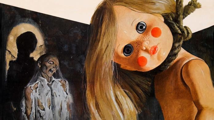 Un'immagine promozionale di Profondo Rosso, di Dario Argento