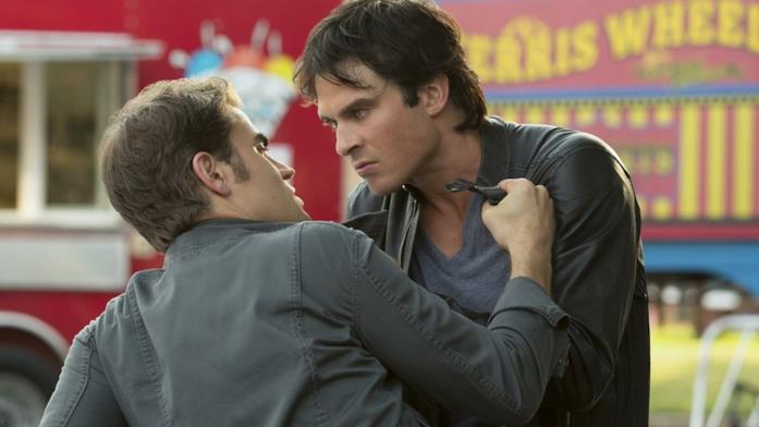 The Vampire Diaries Damon e Stefan in The Vampire Diaries