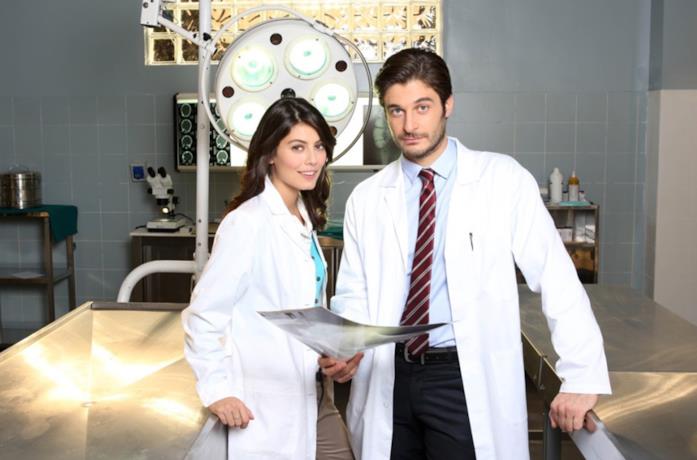Alessandra Mastronardi e Lino Guanciale