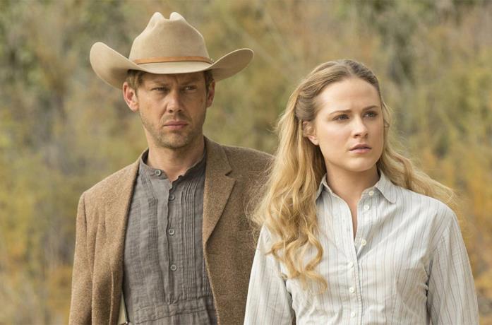 Una scena di Westworld