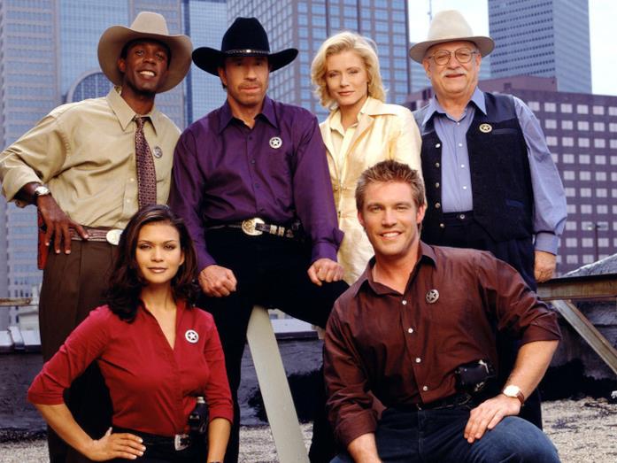 I componenti del cast di Walker Texas Ranger
