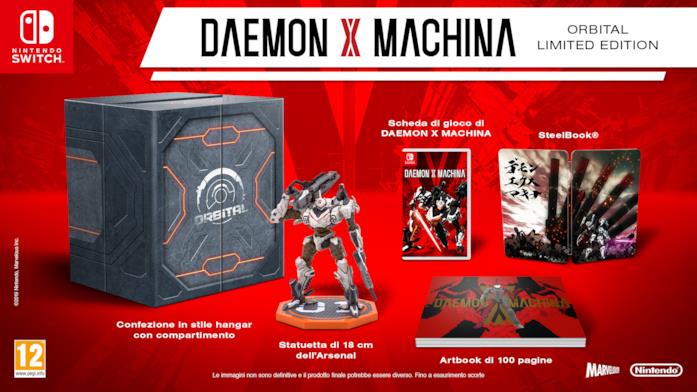 Daemon X Machina limited edition Nintendo Switch Daemon X Machina Limited
