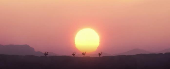 Star Wars: Visions, le trame e la durata degli episodi Il tramonto sul deserto