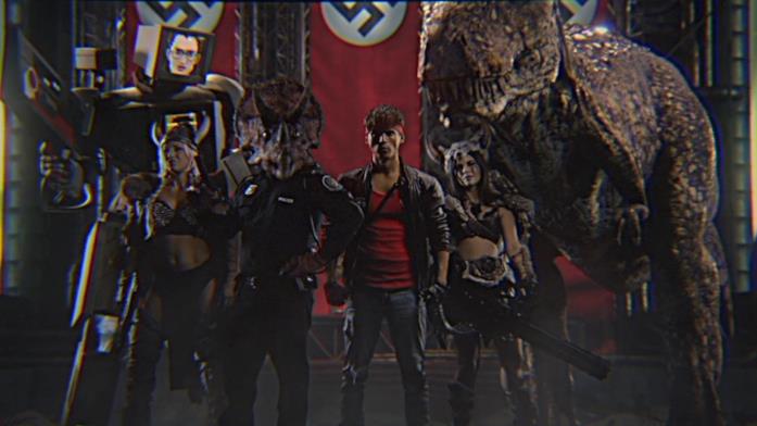 Un primo piano dei protagonisti di Kung Fury