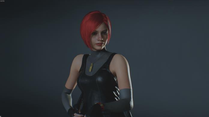 Claire Redfield nei panni di Regina di Dino Crisis