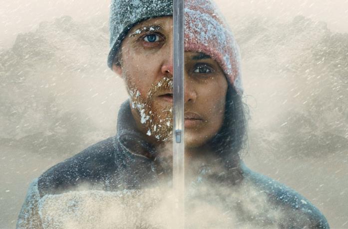 David e Nadja in pericolo nel film Red Dot