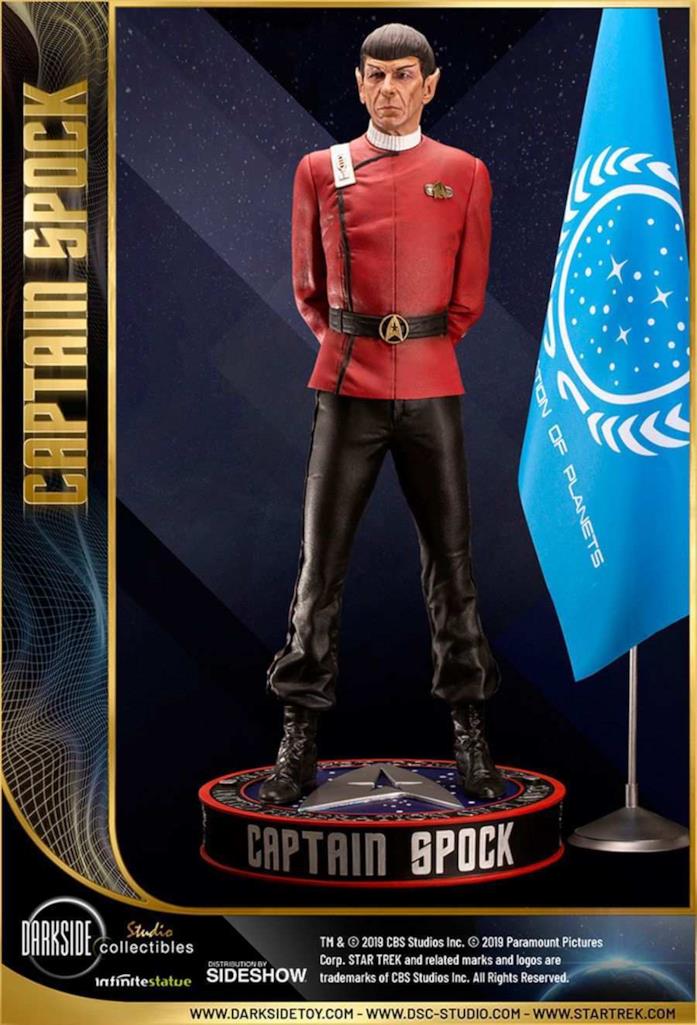 Spock statua Leonard Nimoy nei panni del Signor Spock, statua da collezione