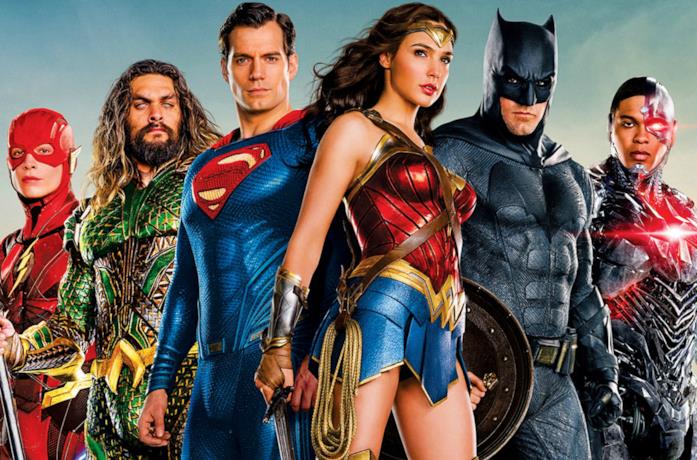 La Justice League al completo in un'immagine promozionale del film