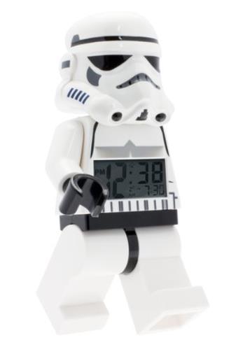 Sveglia retroilluminata per bambini minifigure Stormtrooper