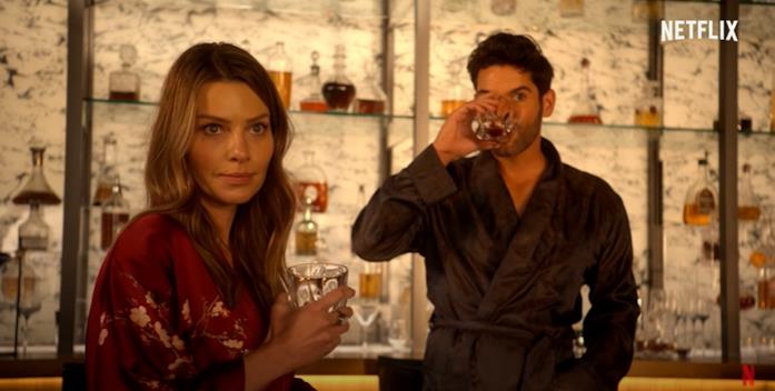 Lucifer e Chloe in vesti "domestiche" Lucifer e Chloe nel trailer della sesta stagione
