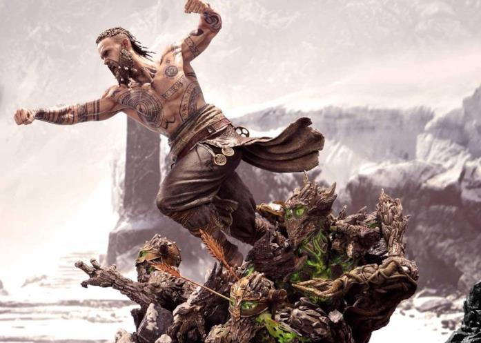 La statuetta da collezione di Baldur da God of War