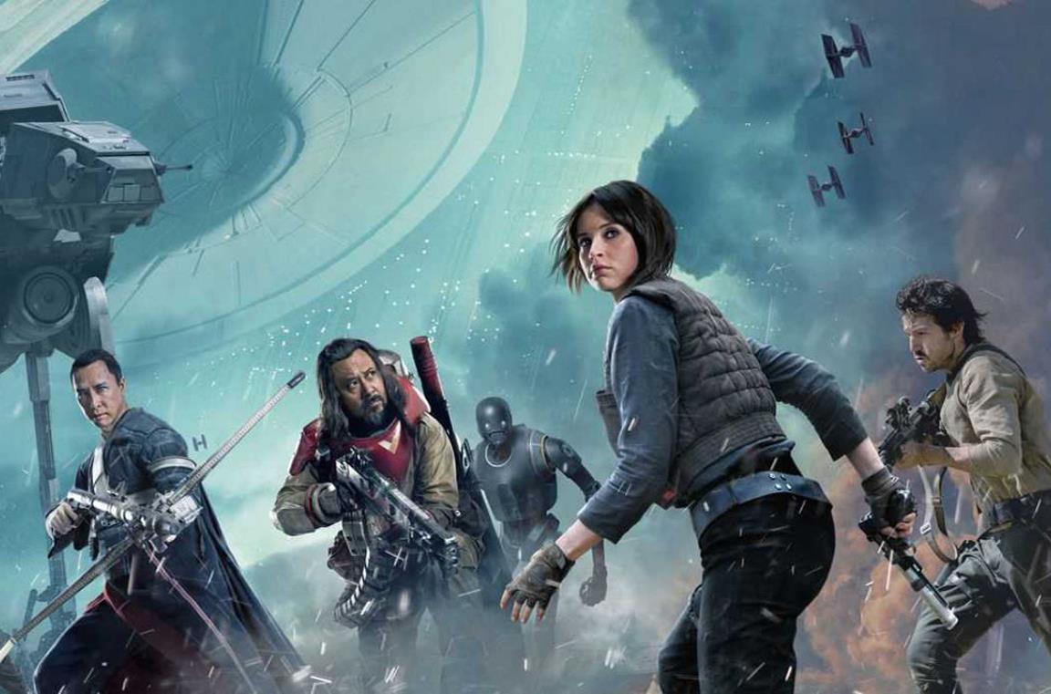 Un artwork ufficiale di Rogue One: A Star Wars Story