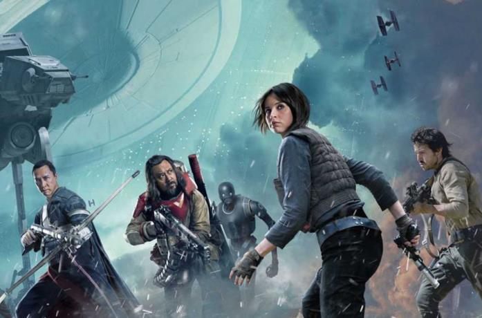 Un artwork ufficiale di Rogue One: A Star Wars Story