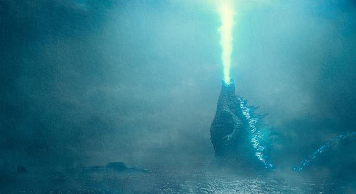 Il sauro atomico in un'immagine di Godzilla: King of the Monsters