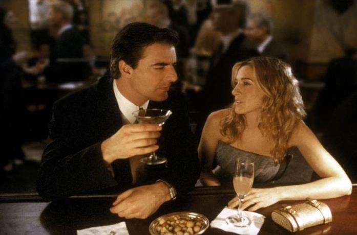 Una scena con Carrie e Mr. Big