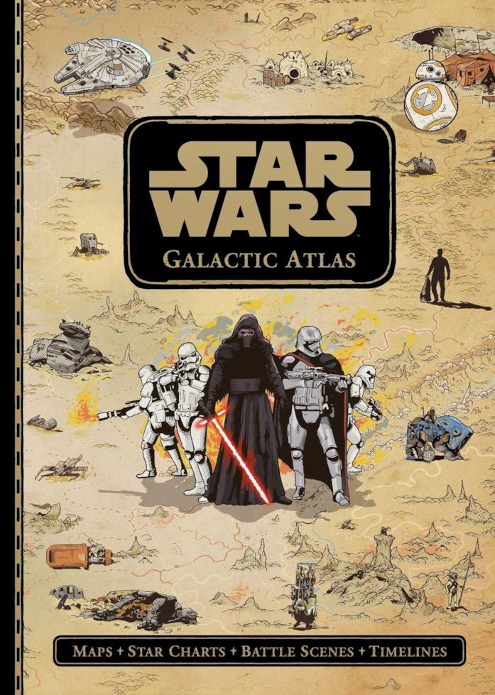 Star Wars Galactic Atlas Copertina del volume Galactic Atlas