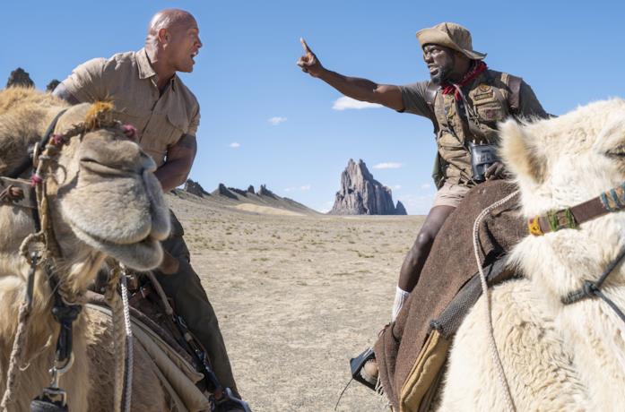The Rock e Kevin Hart in Jumanji: The Next Level