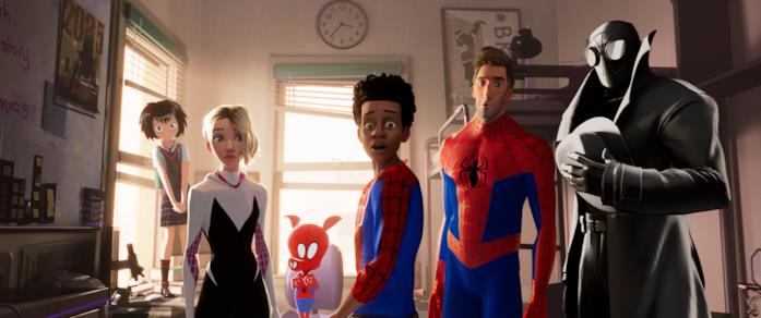 Spider-Man: Un nuovo universo vince l'Oscar al Miglior Film d'Animazione Le diverse versioni di Spider-Man protagoniste di Spider-Man: Un nuovo universo
