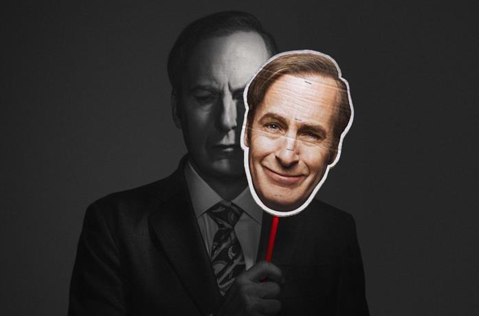 Un'immagine promozionale di Bob Oenkirk in Better Call Saul