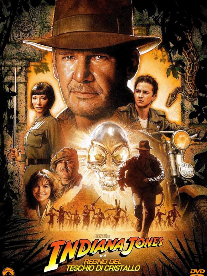 Indiana Jones e il Regno del Teschio di Cristallo Il poster di Indiana Jones e il Regno del Teschio di Cristallo