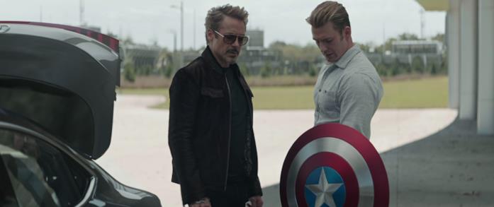 Lo scudo di Steve in Avengers - Endgame Lo scudo di Steve Rogers in Avengers - Endgame