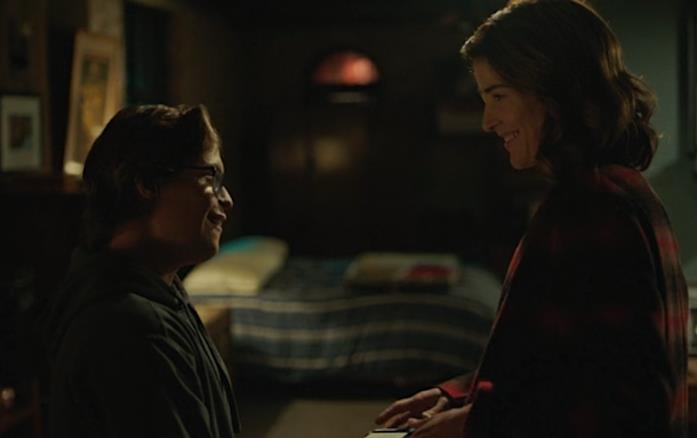 Stumptown: Dex con il fratello Ansel nell'episodio 10 Stumptown: Dex e Ansel, episodio 10