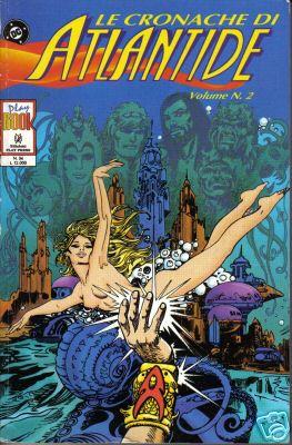 Le Cronache di Atlantide è il gioiello narrativo che ha dato nuovo lustro il mito di Aquaman Copertina italiana de Le Cronache di Atlantide