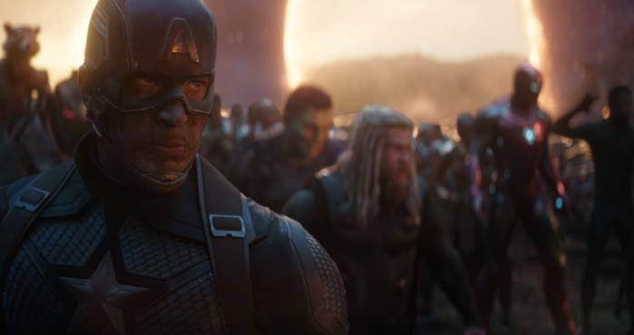 Gli Avengers prima dello scontro finale con Thanos Chris Evans è Capitan America in Avengers: Endgame