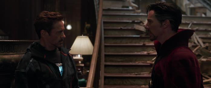 E se in questa scena ci fossero stati Tom Cruise e Joaquin Phoenix? Iron Man e Doctor Strange in Avengers: Infinity War