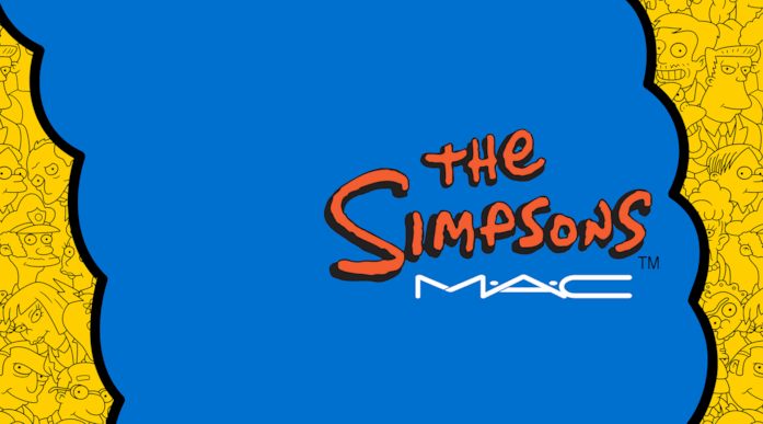 I Simpson, il poster della collezione Mac Cosmetics