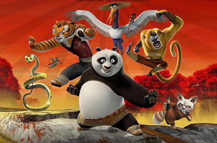 i personaggi di Kung Fu Panda