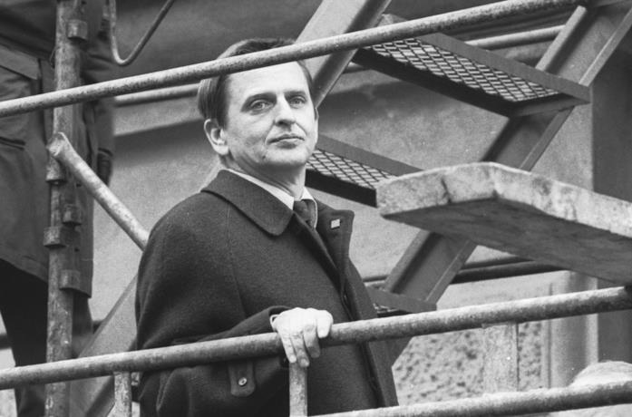 Olof Palme a Stoccolma