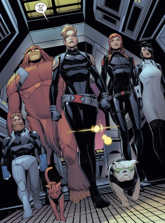 Il team degli Alpha Flight Chewie fa parte degli Alpha Flight
