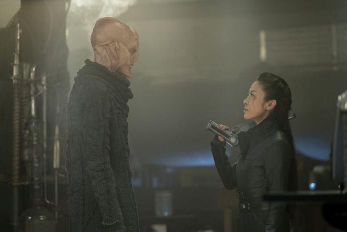 Star Trek: Discovery, il primo trailer della terza stagione Saru e Georgiou a colloquio