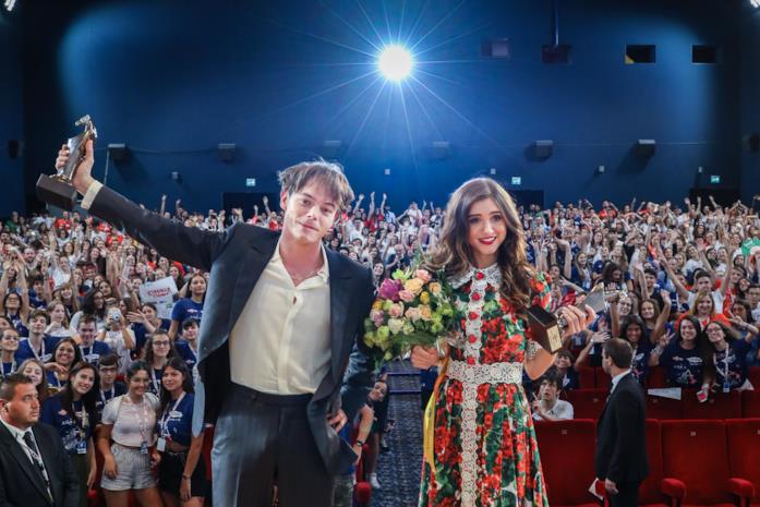 Natalia Dyer e Charlie Heaton al Giffoni