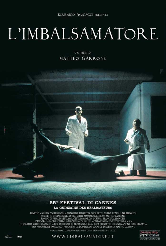 L'imbalsamatore - locandina L'imbalsamatore - locandina del film