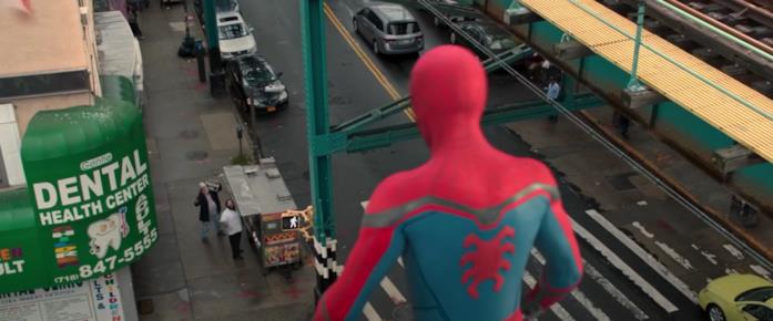 Un personaggio di Spider-Man: Homecoming appare in Shang-Chi? Spider-Man di spalle