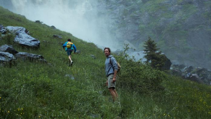 Chiamami col tuo nome - Cascate del Serio Elio e Oliver alle Cascate del Serio