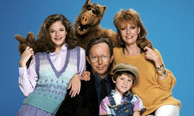 Alf e i componenti della famiglia Tanner