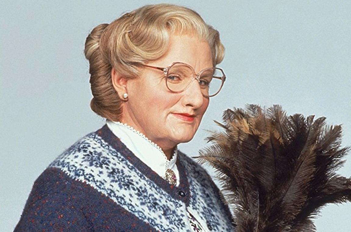 Robin Williams in Mrs Doubtfire