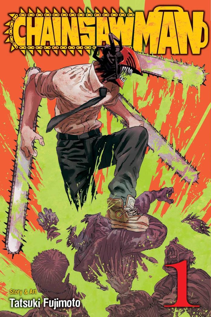 Chainsaw Man di Tatsuki Fujimoto La copertina del primo volume di Chainsaw Man