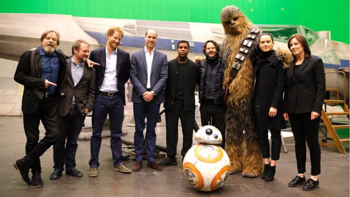 Star Wars: Gli Ultimi Jedi Star Wars: Gli Ultimi Jedi, foto dal set